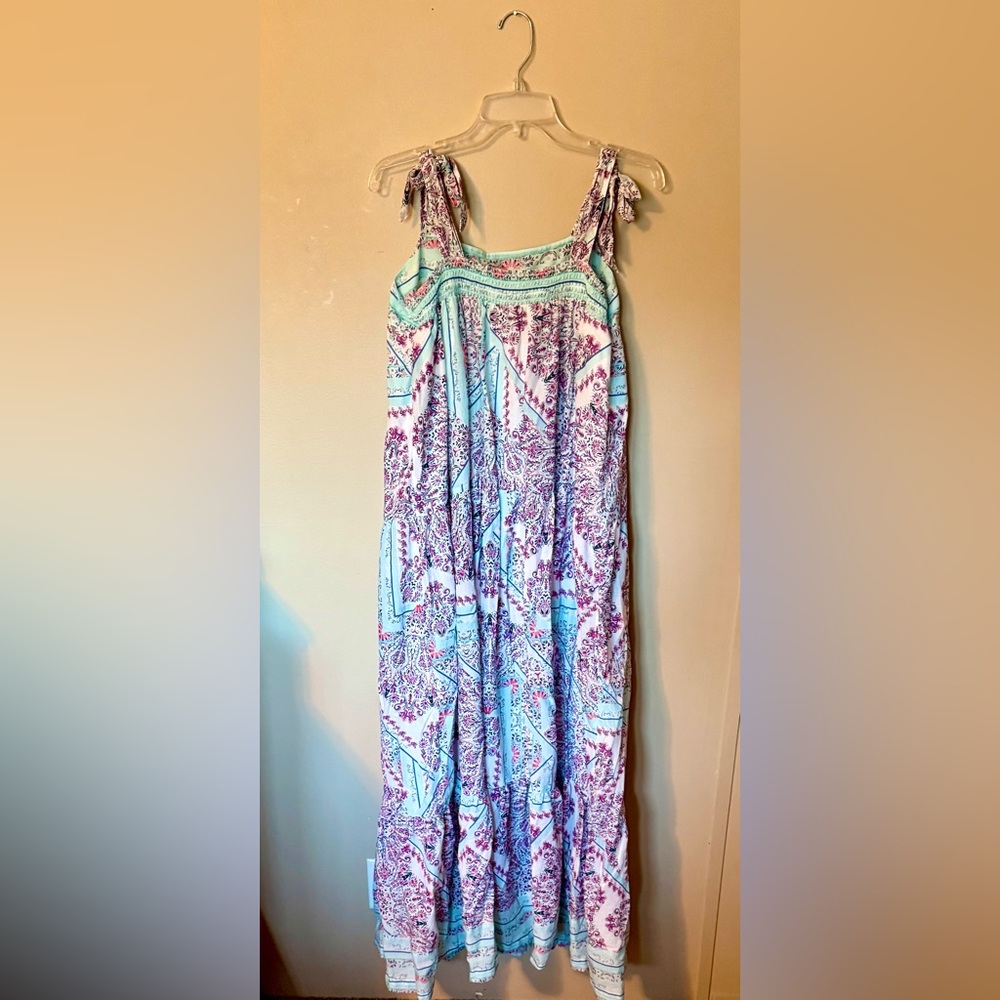 Crown & Ivy Sleeveless Tiered Dress - XL - Picture 2 of 3